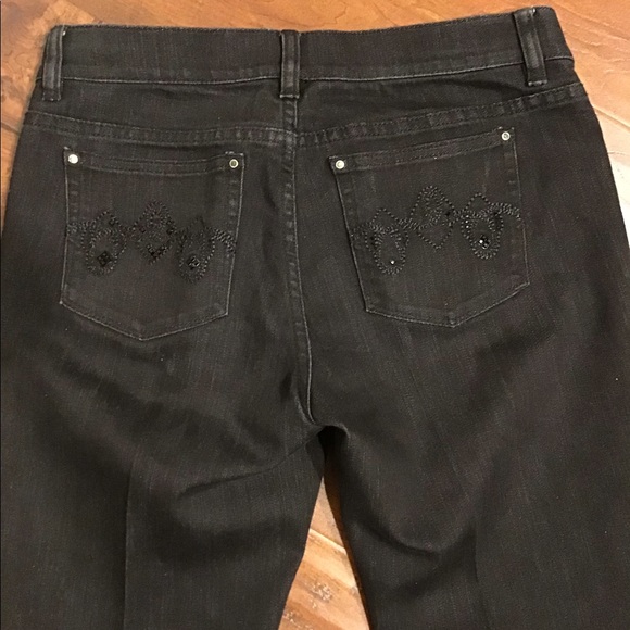 Black Boot Cut Jeans. White House Black Market - Picture 2 of 5